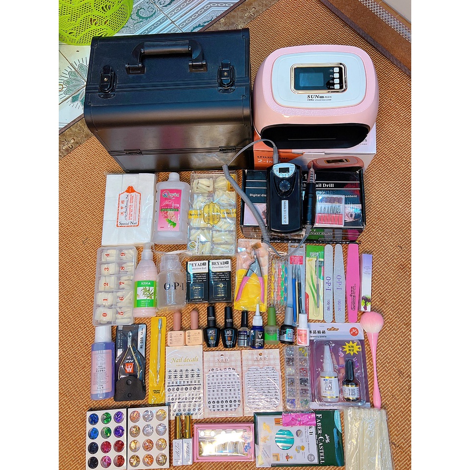 Combo Sét Nail Từ Cơ Bản Đến Nâng Cao,Sét Đầy Đủ Chuyên Mi Nail