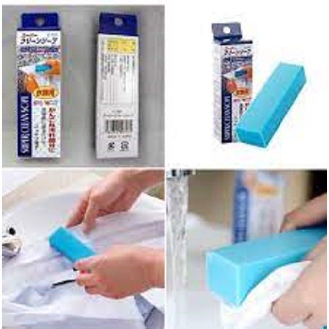 Xà phòng thanh giặt cổ áo, tay áo giúp dễ dàng loại bỏ các vết bẩn hiệu quả, đặc biệt là vùng cánh tay và cổ áo