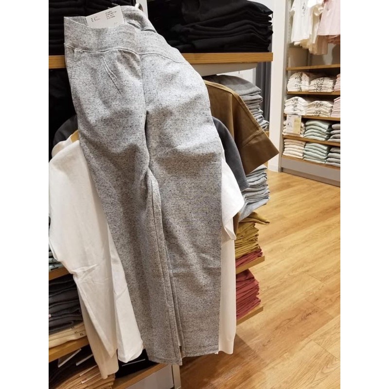 Quần legging gân uniqlo bill Nhật | BigBuy360 - bigbuy360.vn