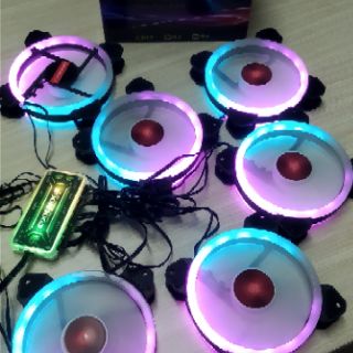 Fan cool moon led RGB
