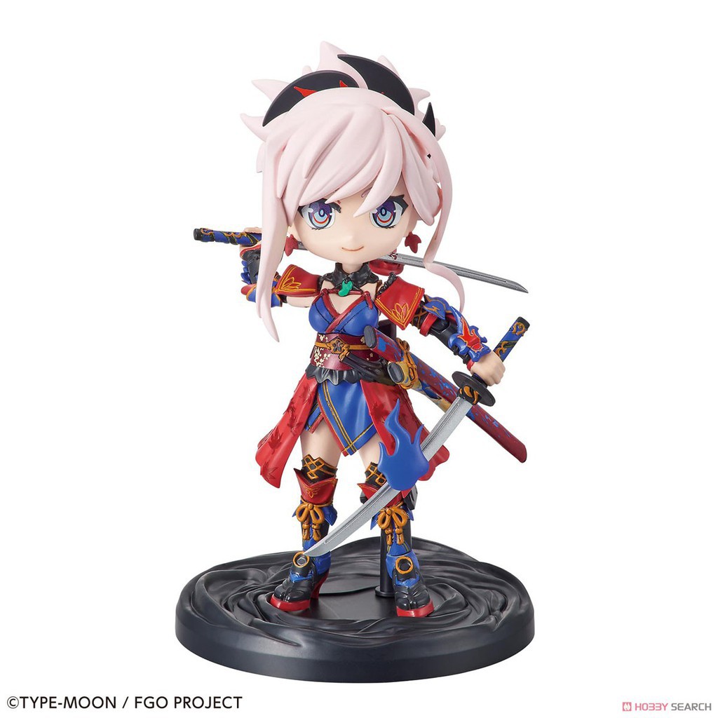 mô hình lắp ráp Petitrits Saber/Miyamoto Musashi Plastic model Bandai