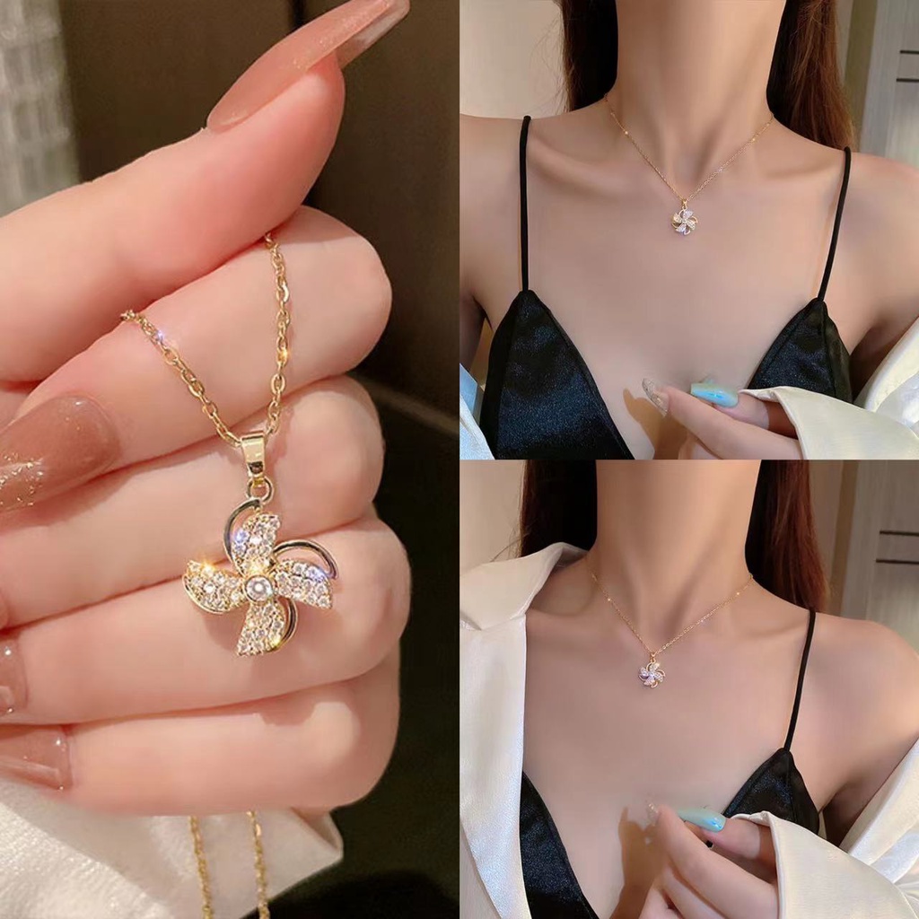 Vòng cổ Thiết Kế Sang Trọng Hình Cối Xay Gió Cho Nữ