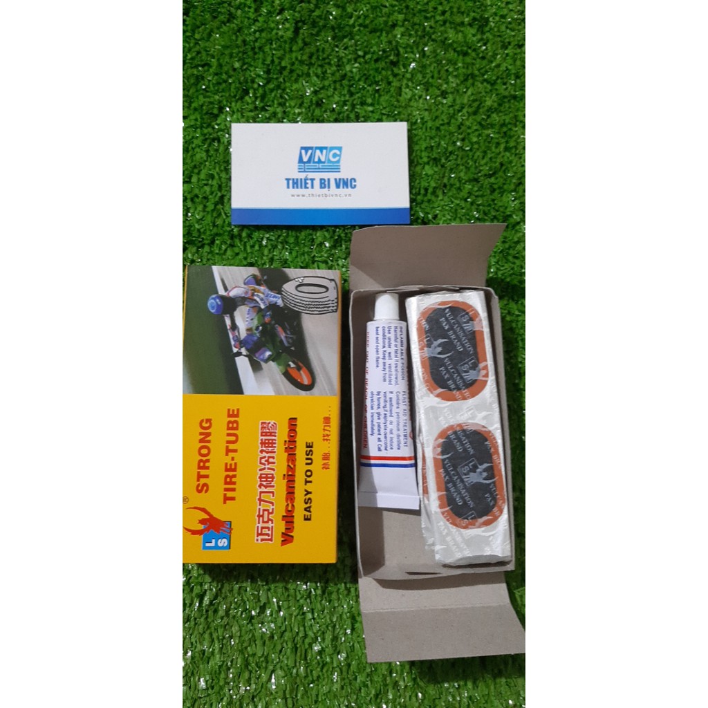 Bộ keo và miếng vá ruột xe máy giá rẻ cho a e thợ