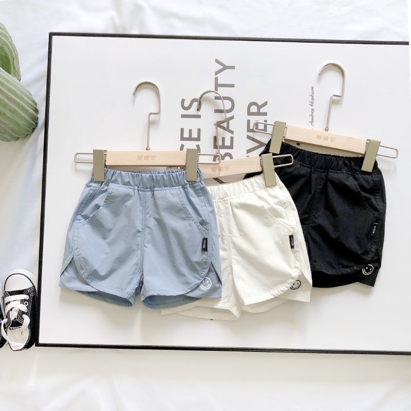 Quần Short Thể Thao Vải Cotton Mỏng Thời Trang Cao Cấp Cho Bé Trai