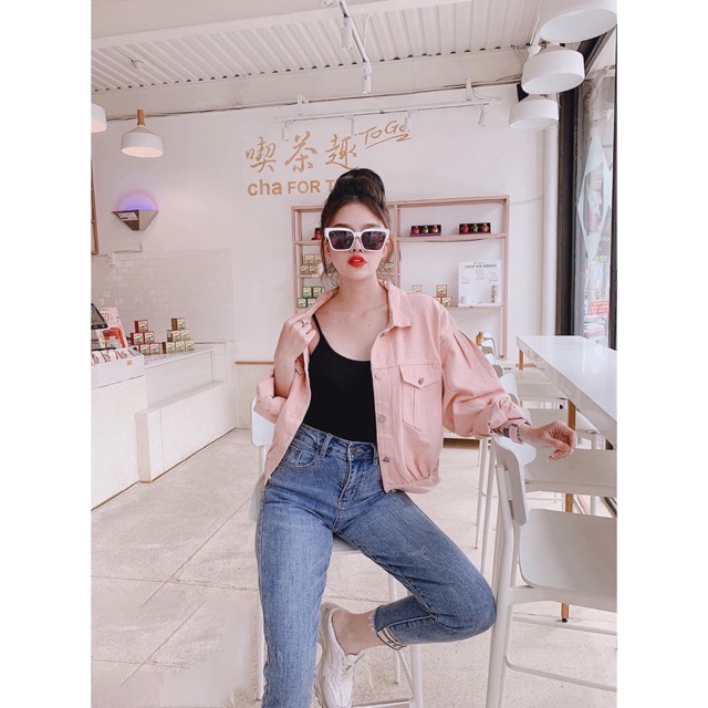 ÁO KHOÁC KAKI CROPTOP LỬNG HOT HIT- hình thật chính chủ | BigBuy360 - bigbuy360.vn