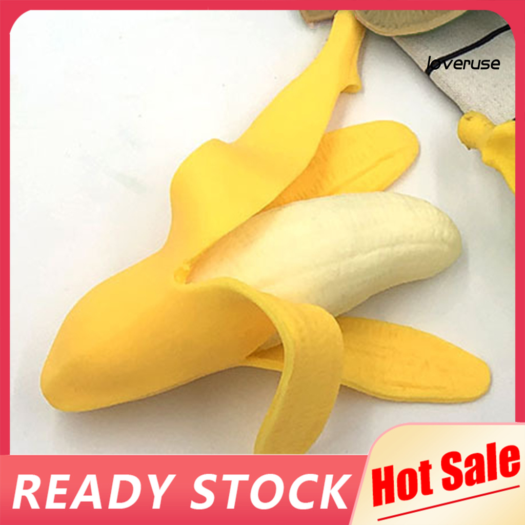 Đồ Chơi Nắm Bóp Giải Tỏa Căng Thẳng Hình Quả Chuối Lột Vỏ Ngộ Nghĩnh Dành Cho Trẻ Em