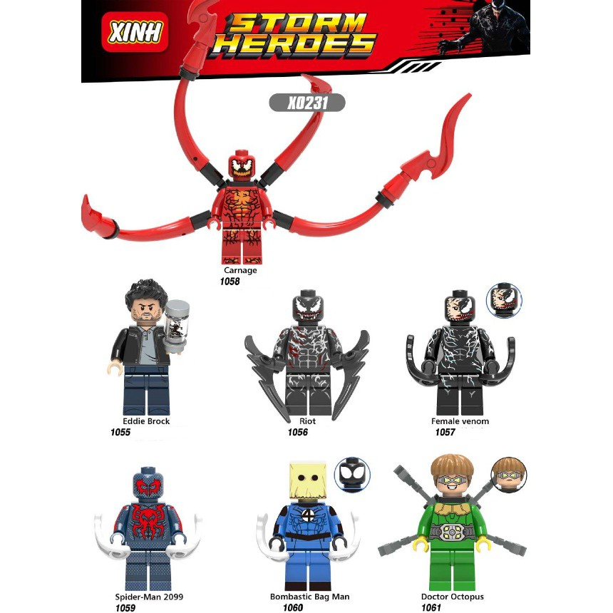 Minifigures Các Nhân Vật Siêu Anh Hùng Mới Nhất X0231