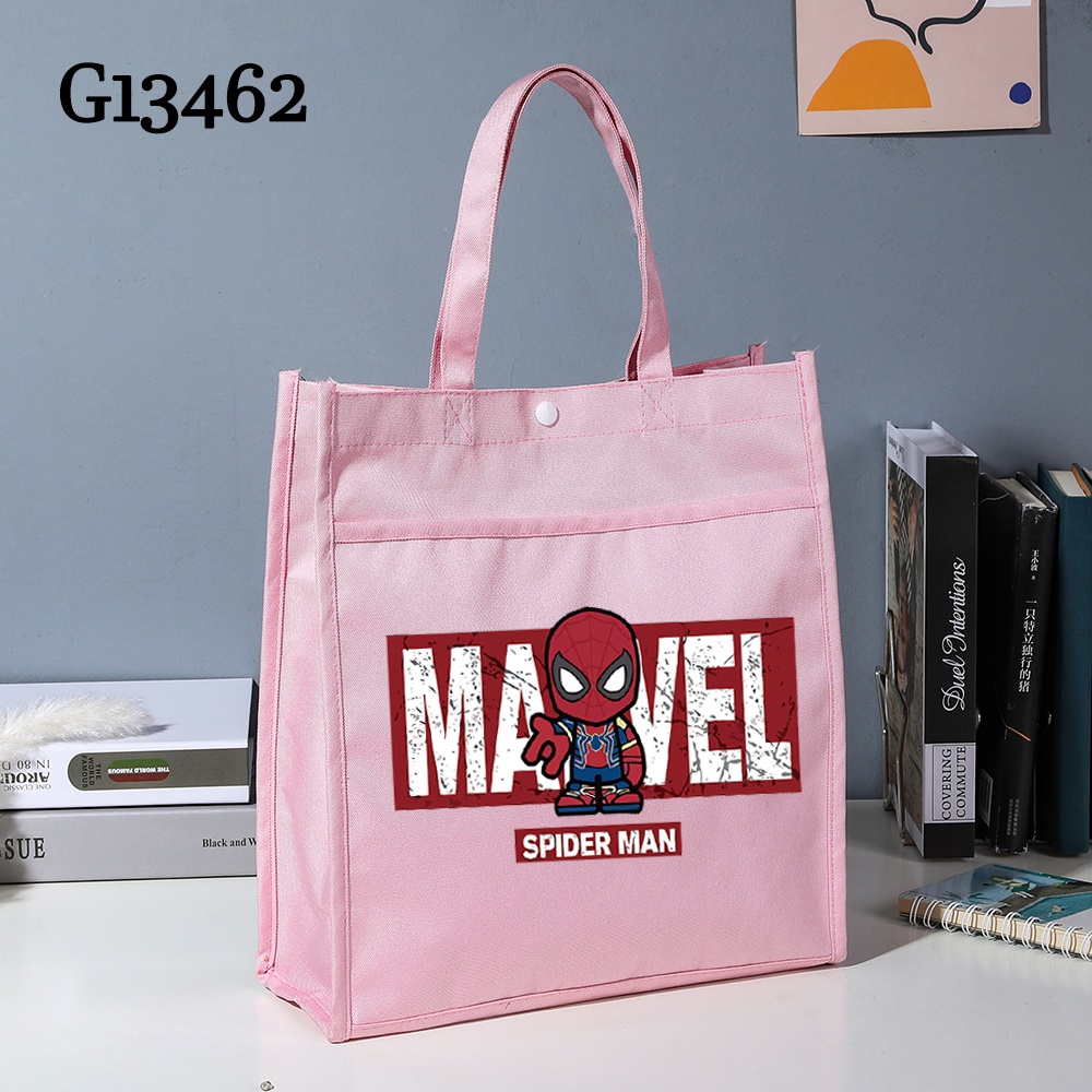 Ba Lô Đi Học In Họa Tiết Nhân Vật marvel Dành Cho Bé Trai Gái