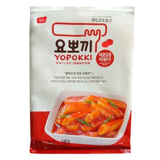 Bánh Gạo Topokki - Yopokki vị cay ngọt (gói 140g)