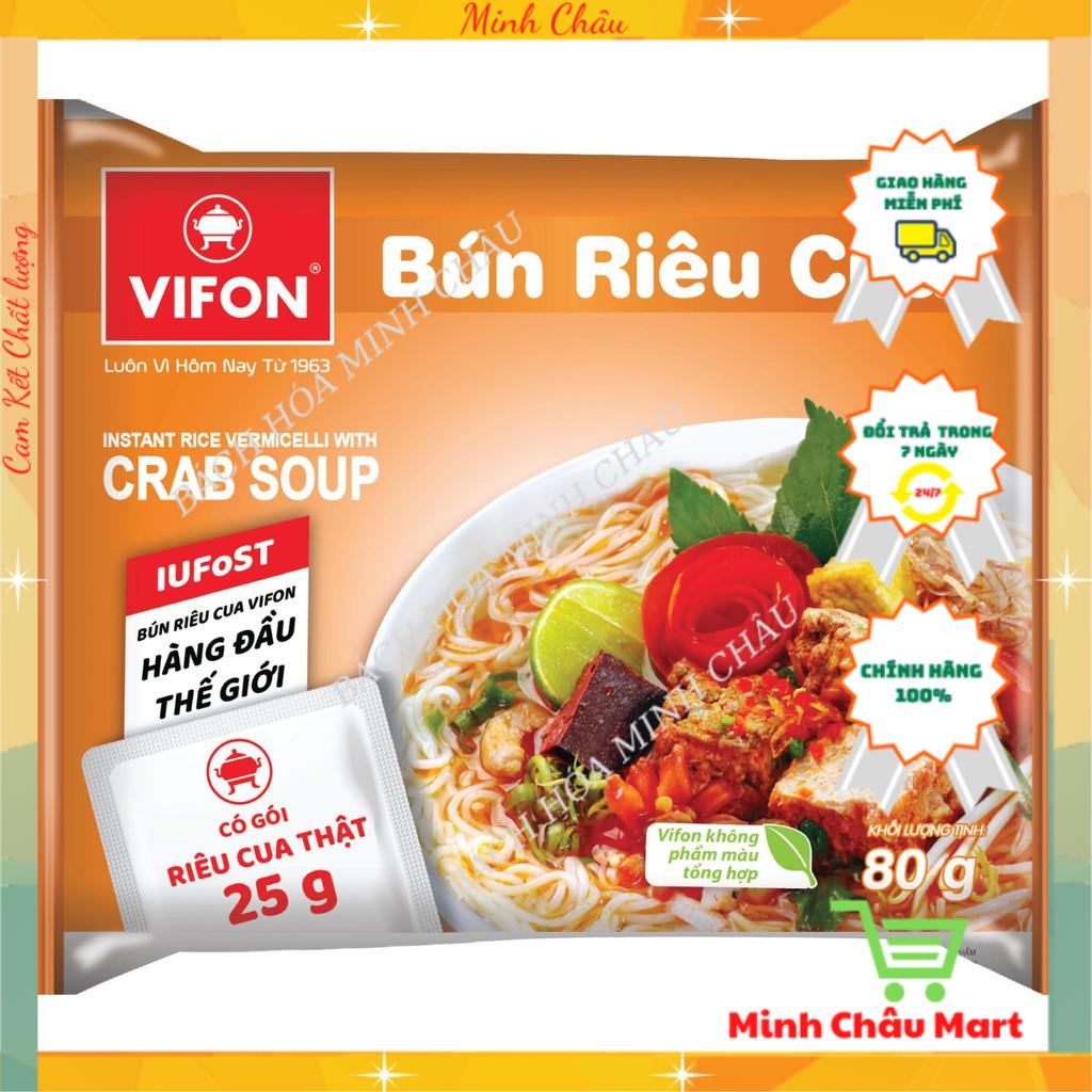 Bún Riêu Cua Ăn Liền Vifon 80g