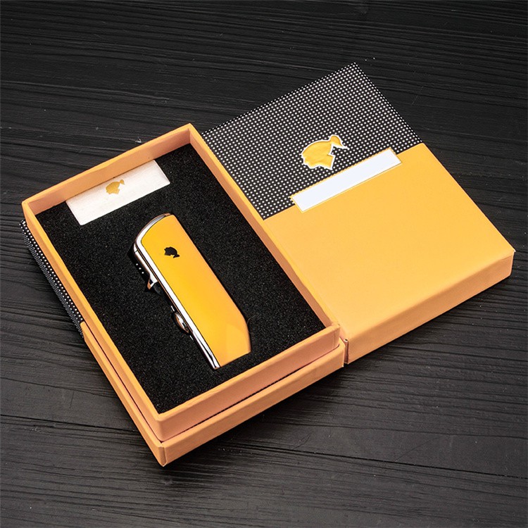 {HOT} Hộp Quẹt Bật Lửa Khò Gas 3 Tia Cohiba COB-528 #7