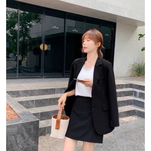 Áo blazer nữ, áo blazer nữ Hàn Quốc  Áo vest nữ blazer, blazer ulzzang  Tizin: BZ01