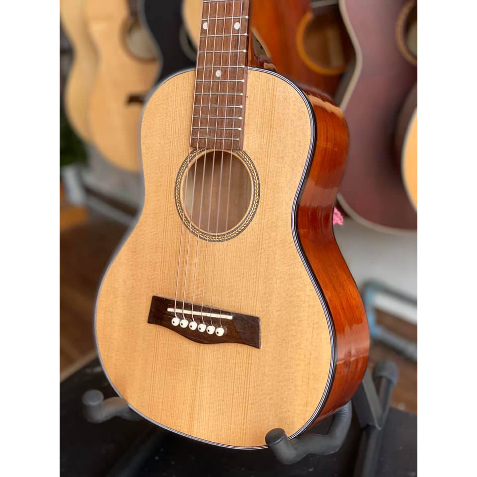 [Mã LIFEXANH24 giảm 10% đơn 99K] Đàn guitar acoustic mini size 1/2 gỗ hồng đào