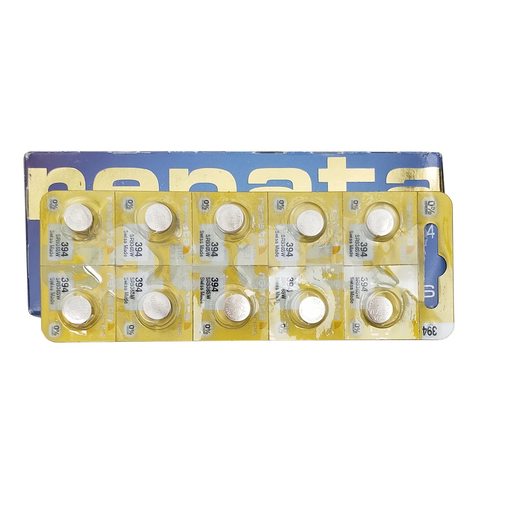 Pin đồng hồ Thụy Sỹ RENATA 394 / SR936SW oxit bạc Made in Swiss