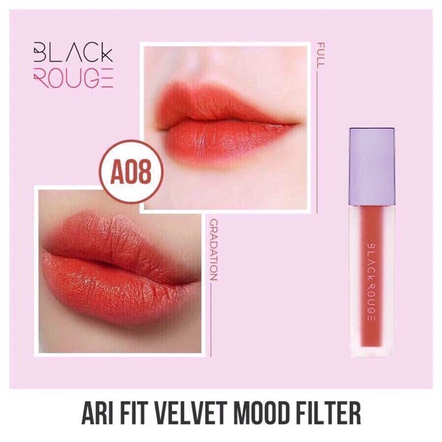 (Sẵn 17 màu)Son Kem Lì Black Rouge Air Fit Velvet Tint – Hàn Quốc