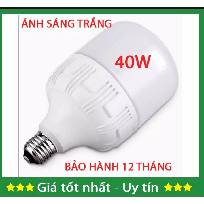 Bóng đèn Led trụ 20W, 30W, 40W loại 1