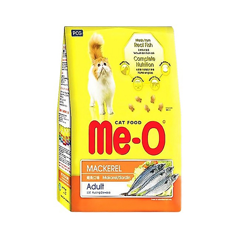 Thức ăn cho mèo ME-O Adult 350gr 3 vị hạt khô thơm ngon cho mèo trưởng thành DACOTE