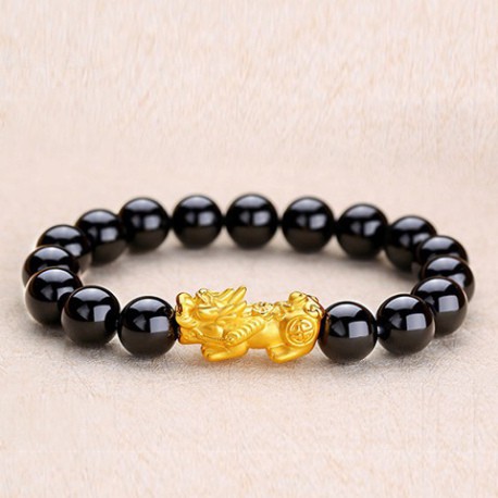 Vòng đeo tay tì hưu mạ vàng 8-10-12 ly bán sập giá lấy 5* - UY TÍN TẠO NIỀM TIN
