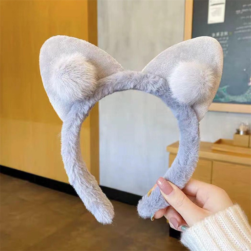 Băng đô rửa mặt họa tiết hoạt hình thời trang 2021