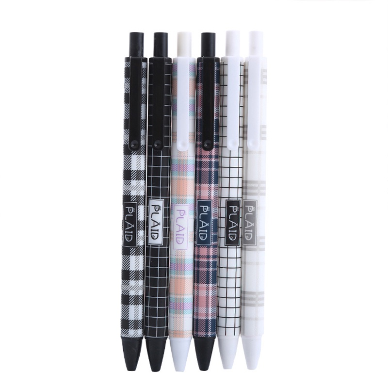 Bút Bi Nước Mực Đen Ngòi 0.5mm Họa Tiết Hoạt Hình Dễ Thương