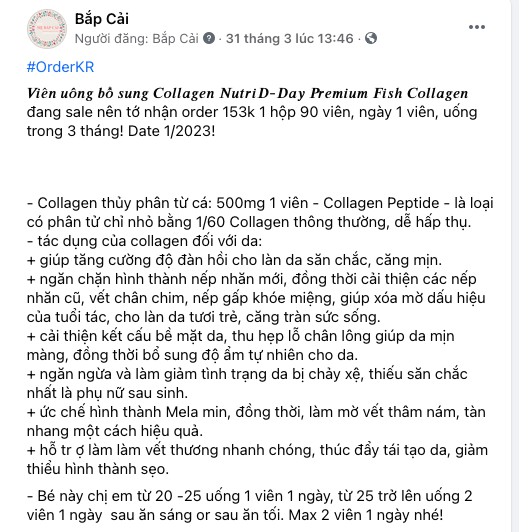 MBC Thanh lý- Dòng dưỡng 𝑵𝒖𝒕𝒓𝒊𝑫-𝑫𝒂𝒚 𝑪𝒐𝒍𝒍𝒂𝒈𝒆𝒏 𝑭𝒊𝒔𝒉 𝑪𝒐𝒍𝒍𝒂𝒈𝒆𝒏/ Grapefruit 90v