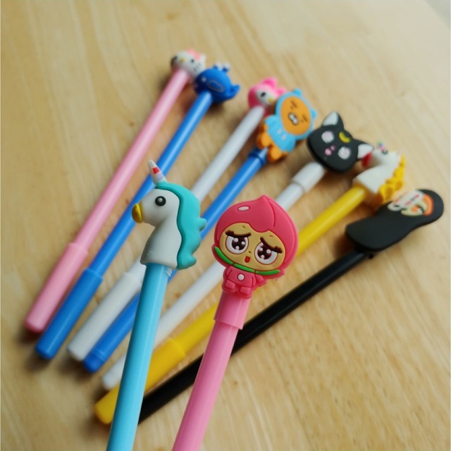 Bút bi hình thú silicon siêu cute