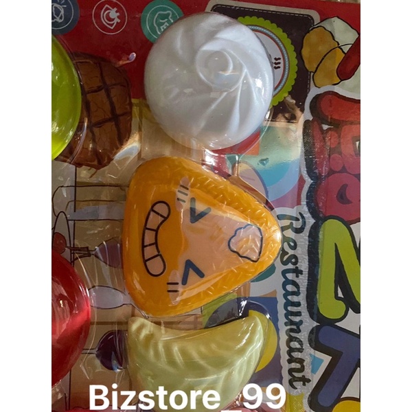 Đồ chơi cắt hoa quả - rau củ nhựa cho bé