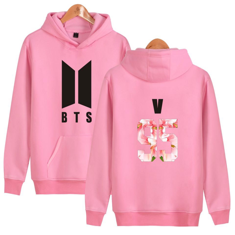 Áo Khoác Hoodie Bts Kpop Jin Suga J-Hope V Jimin