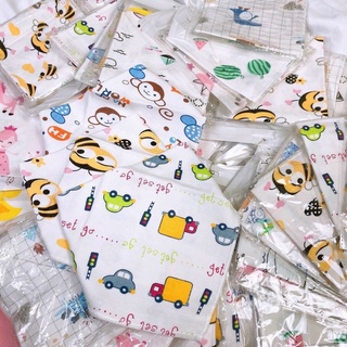 Khăn yếm tam giác cotton