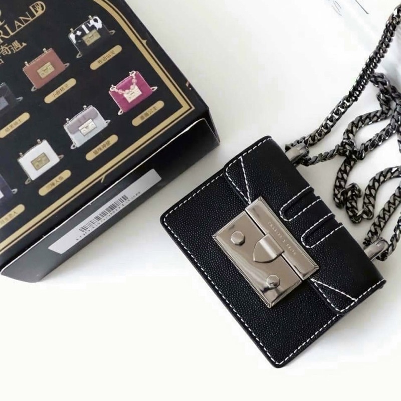 Túi đeo chéo, kẹp nách mini cnk1 nữ hàng xuất xịn - xích nặng tay fullbox