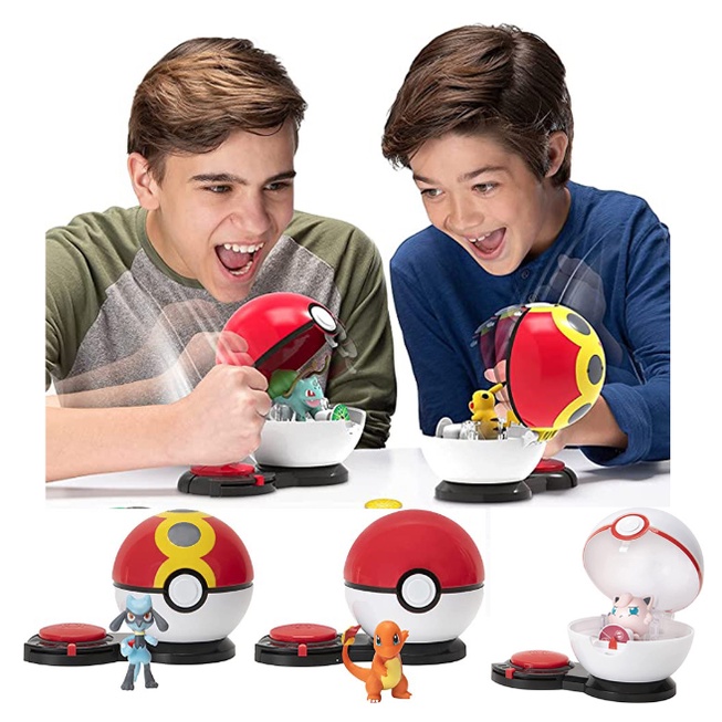 Quả Cầu Pokemon Chiến Đấu, Bao Gồm Các Lát Tấn Công Và Pokemon Khác Nhau, Đồ Chơi, Quà Tặng Dành Cho Các Bé