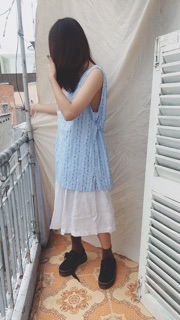 Áo xô hoa nhí