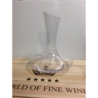 Bình thở rượu vang decanter miệng vát
