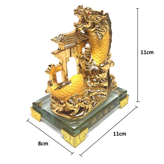 Tượng cá chép vượt vũ môn TCCVVM001