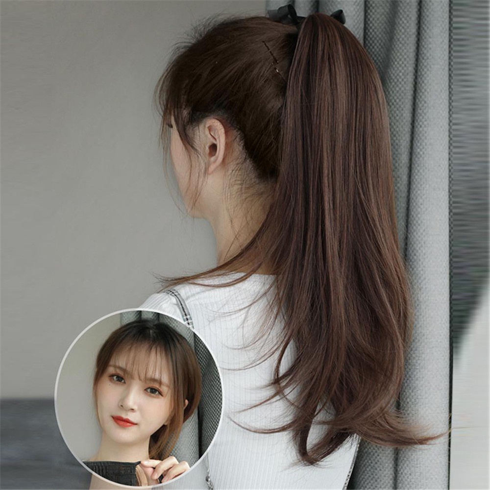 【XJ-COD】Dây Buộc Tóc Đuôi Ngựa Dạng Xoăn Tự Nhiên Vô Hình Cho Nữ