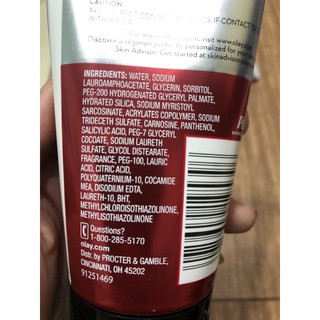 [Auth] Sữa rửa mặt Regenerist/Total Effects 7 in One Usa