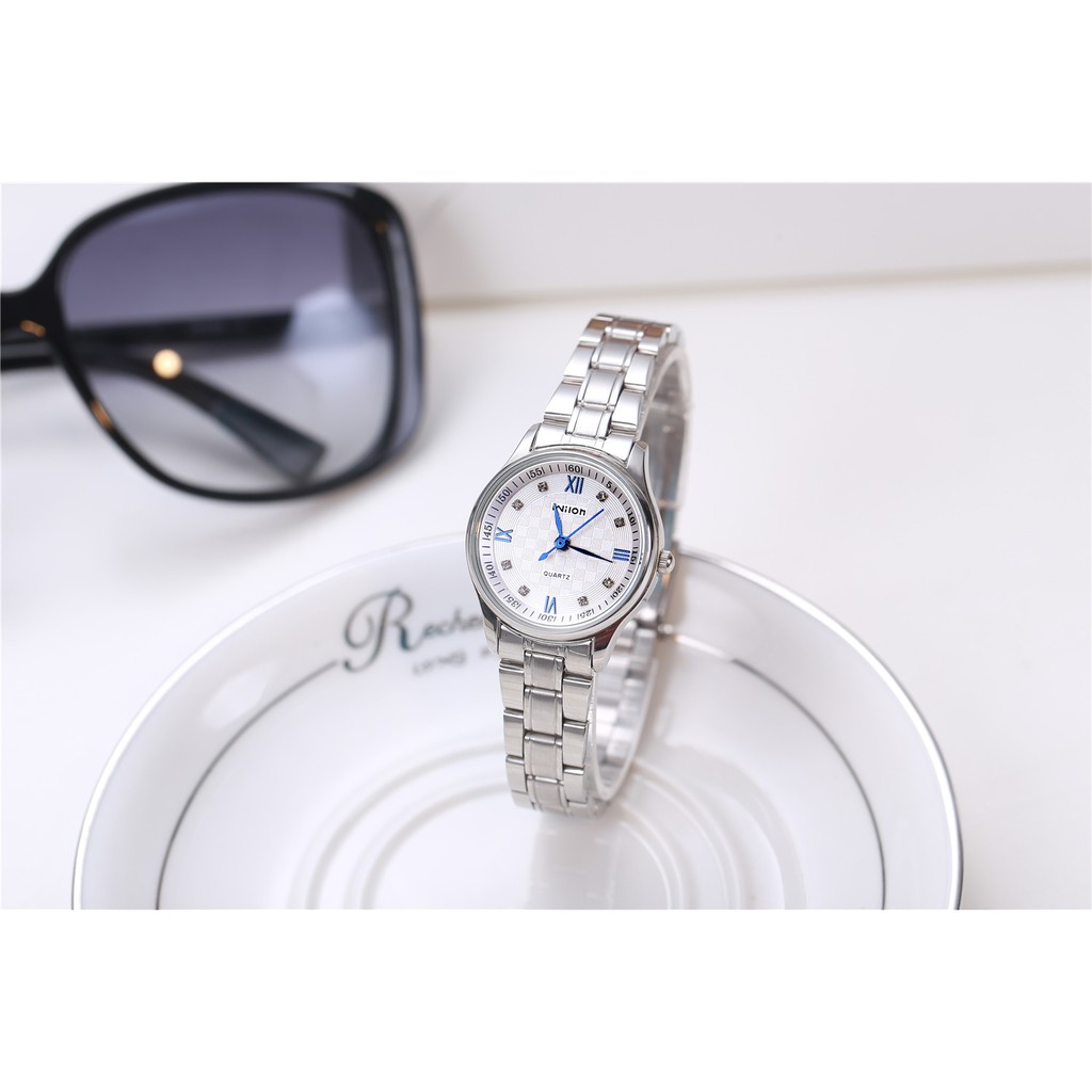 Đồng Hồ Nam Nữ Wilon Dây Thép - Trắng | BigBuy360 - bigbuy360.vn