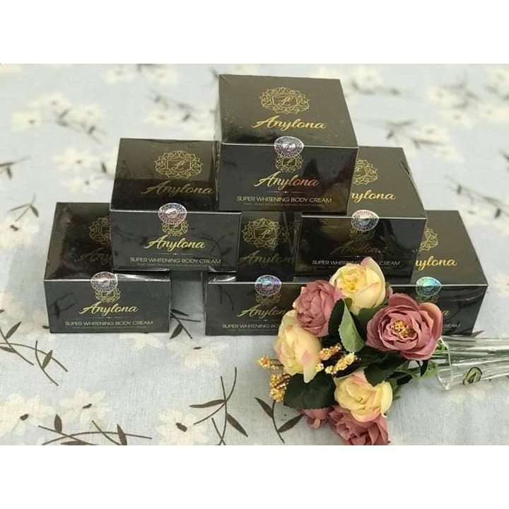 Kem Dưỡng Trắng ANYLONA, vỗ sau tắm trắng và mix cấy tảo, hồng sâm