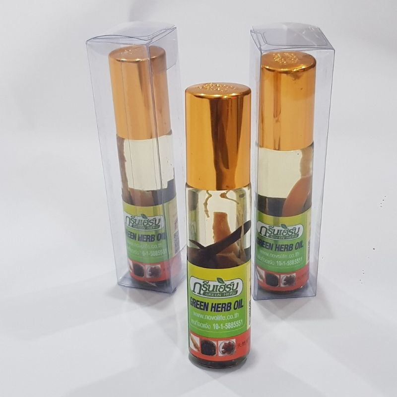 [Chính hãng loại 1] DầuThảo Dược Nhân Sâm Thái Lan Ginseng Green Herb Oil 8ml