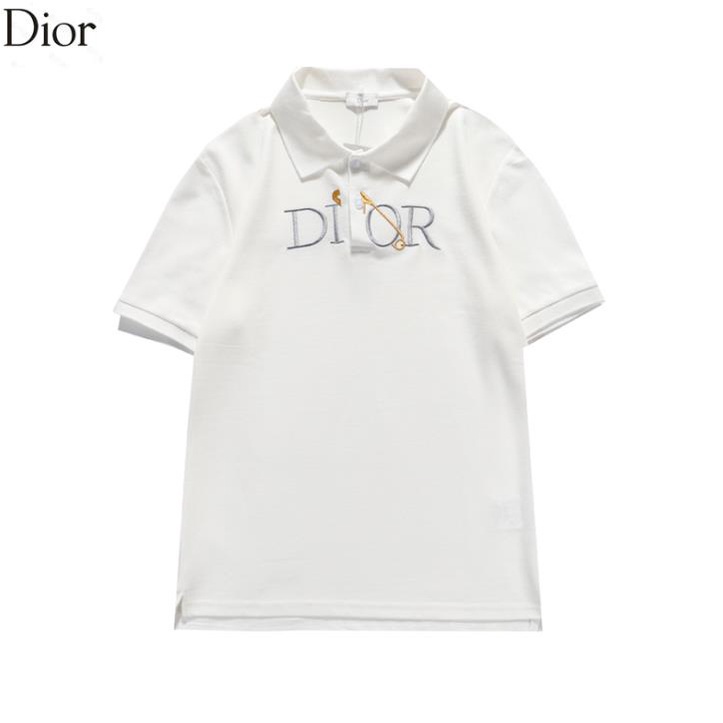 Dior áo polo Tay Ngắn Dáng Rộng Chất Liệu Cotton Cao Cấp In Họa Tiết Thời Trang Công Sở Dành Cho Nam Và Nữ | BigBuy360 - bigbuy360.vn