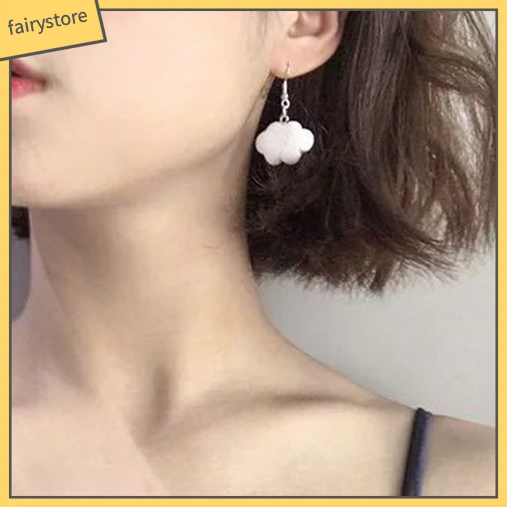 Hoa Tai Mặt Hình Đám Mây Đáng Yêu Cho Nữ