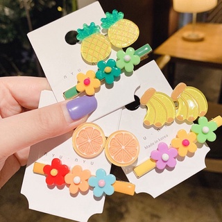 SET 2 Kẹp tóc 💖 𝑭?𝑬𝑬𝑺𝑯𝑰𝑷 💖 Kẹp tóc hoa quả siêu dễ thương