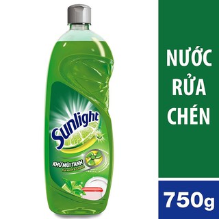 Nước rửa chén Sunlight Matcha Trà Nhật chai 750g (MỚI) date mới