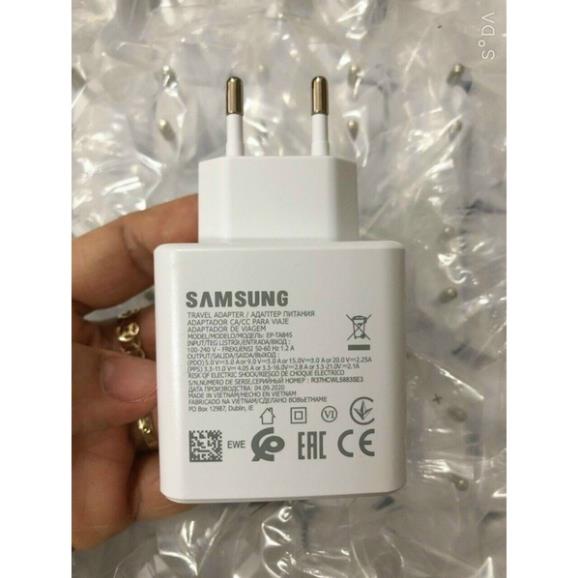 Bộ sạc nhanh Samsung 25W - Chính hãng sạc siêu nhanh Note 10 Plus/S20 Ultra Note 10 Plus 5G/Note 20/Note 20 Ultra