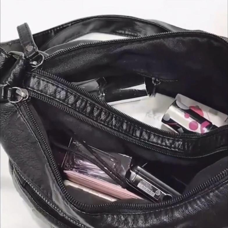 Túi xách da mềm đẹp đeo chéo thời trang cao cấp - A&ESHOP 66586