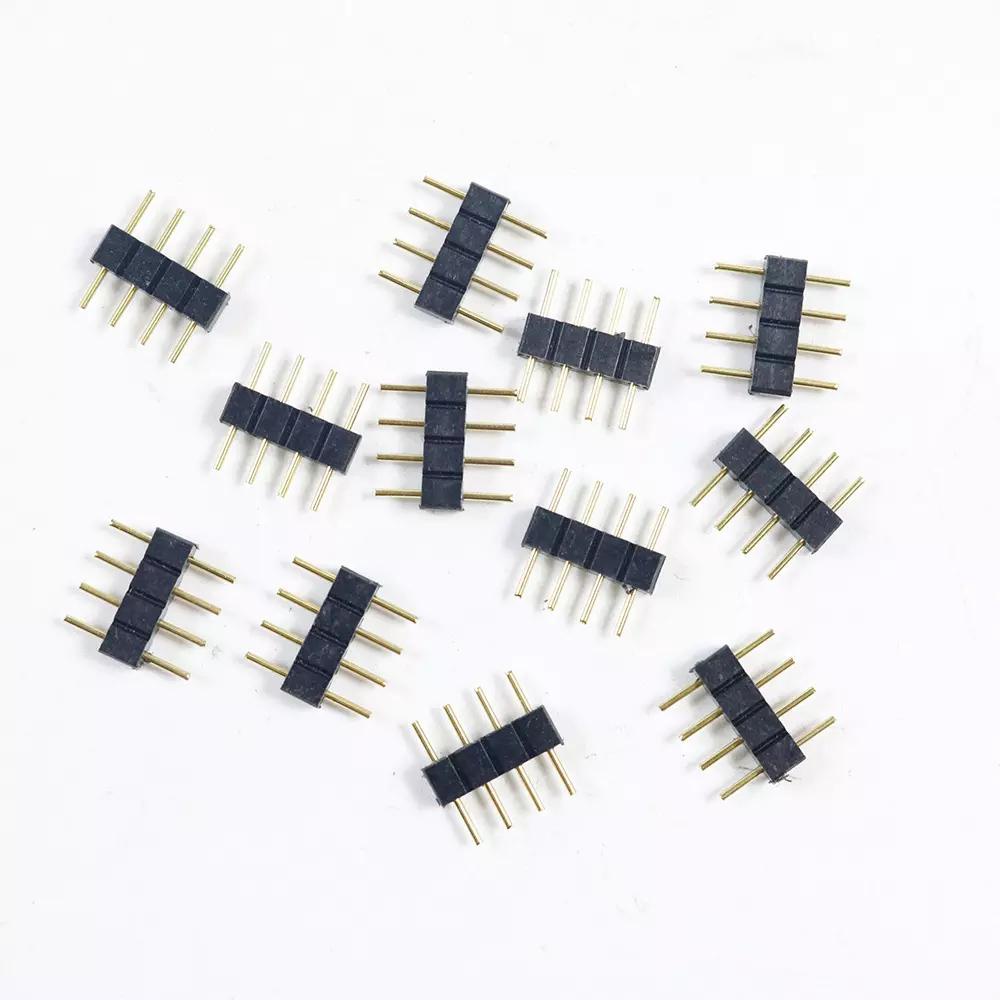 Phụ Kiện Kim Nối Hai Đầu Đực 5Pin Cho Dây Đèn Led RGB