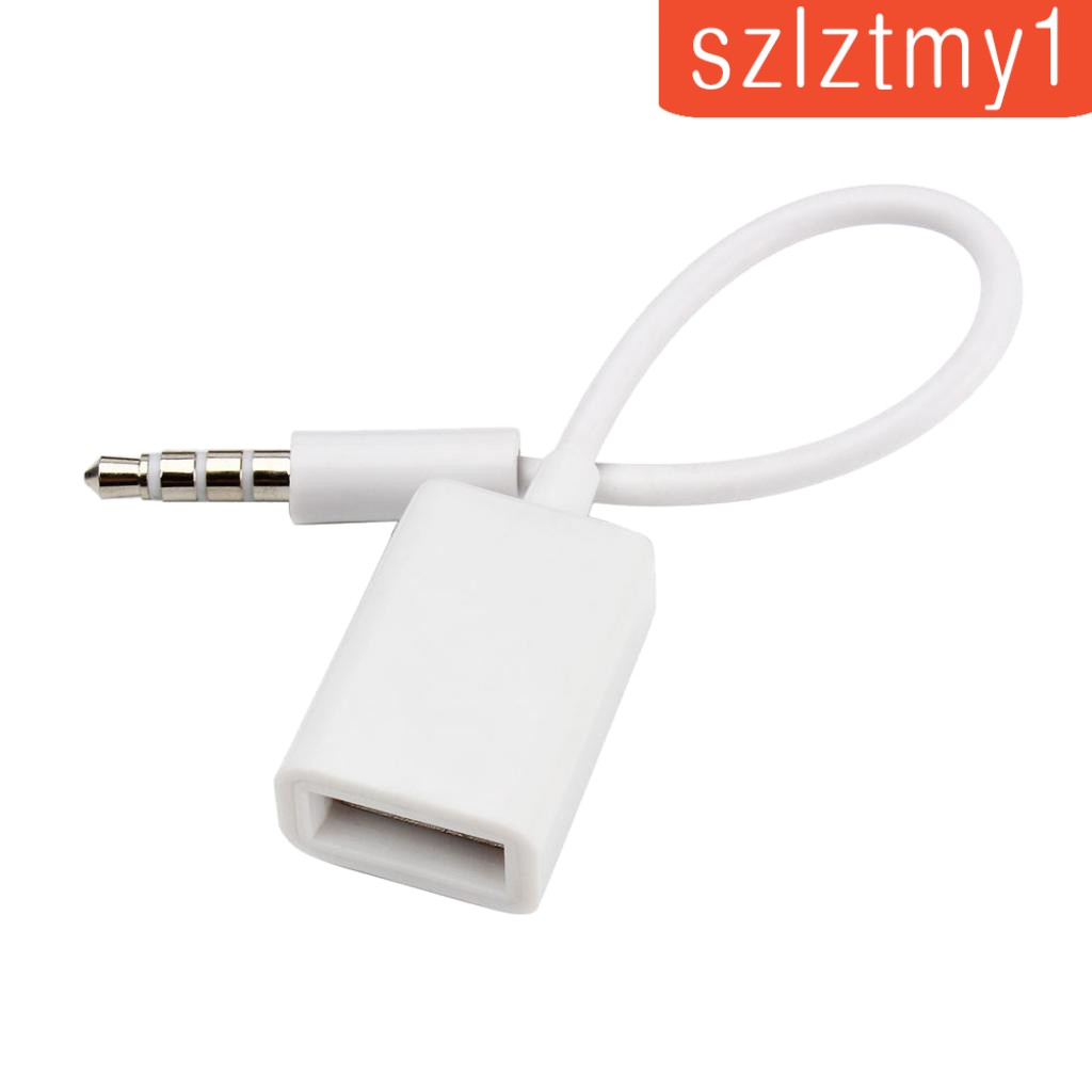 Dây Cáp Sạc Chuyển Đổi Dữ Liệu Đầu Cắm 3.5mm Sang Lỗ Cắm Usb 2.0