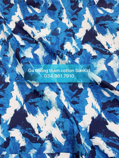 Ga chống thấm cotton SunKid, vỏ gối - 80% cotton phủ nano kháng nước 2 chiều | BigBuy360 - bigbuy360.vn