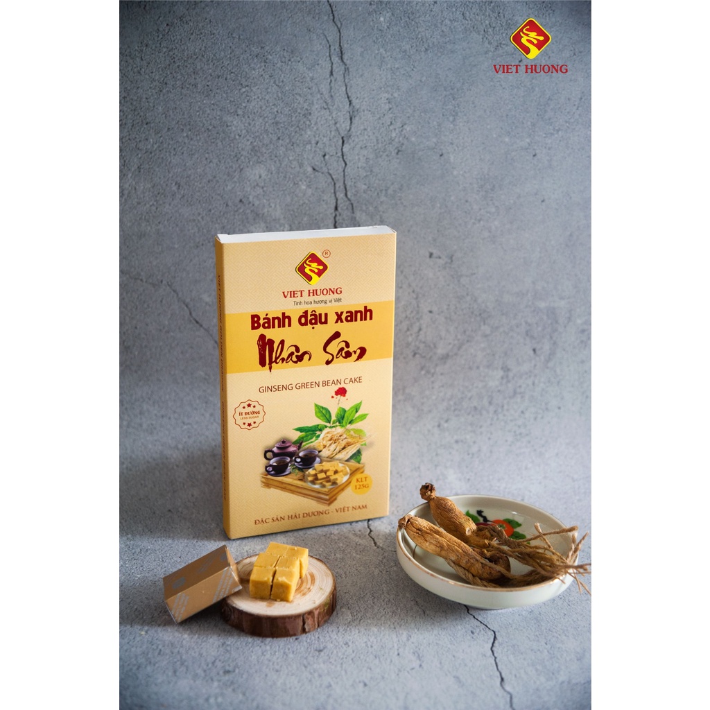 Bánh đậu xanh Việt Hương - vị Nhân sâm