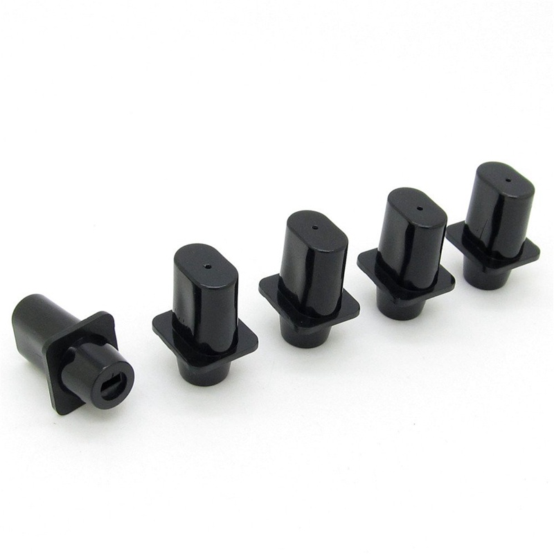 Set 5 nắp đậy công tắc cho đàn guitar Telecaster màu đen
